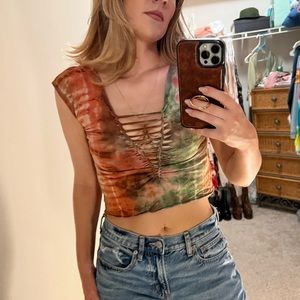 TyeDye String Shirt